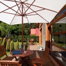 Fotografia wnętrz, domek letniskowy Maja, front